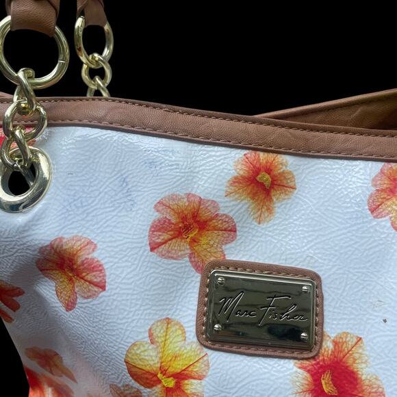 Marc Fisher Spring Bouquet Floral Tote - Picture 2 of 16